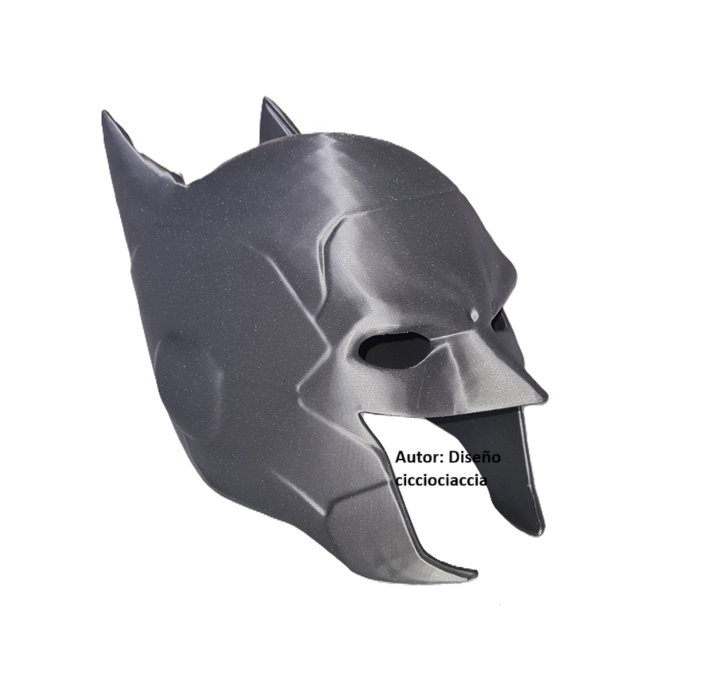 Casco cosplay tipo Batman – Impresión 3D